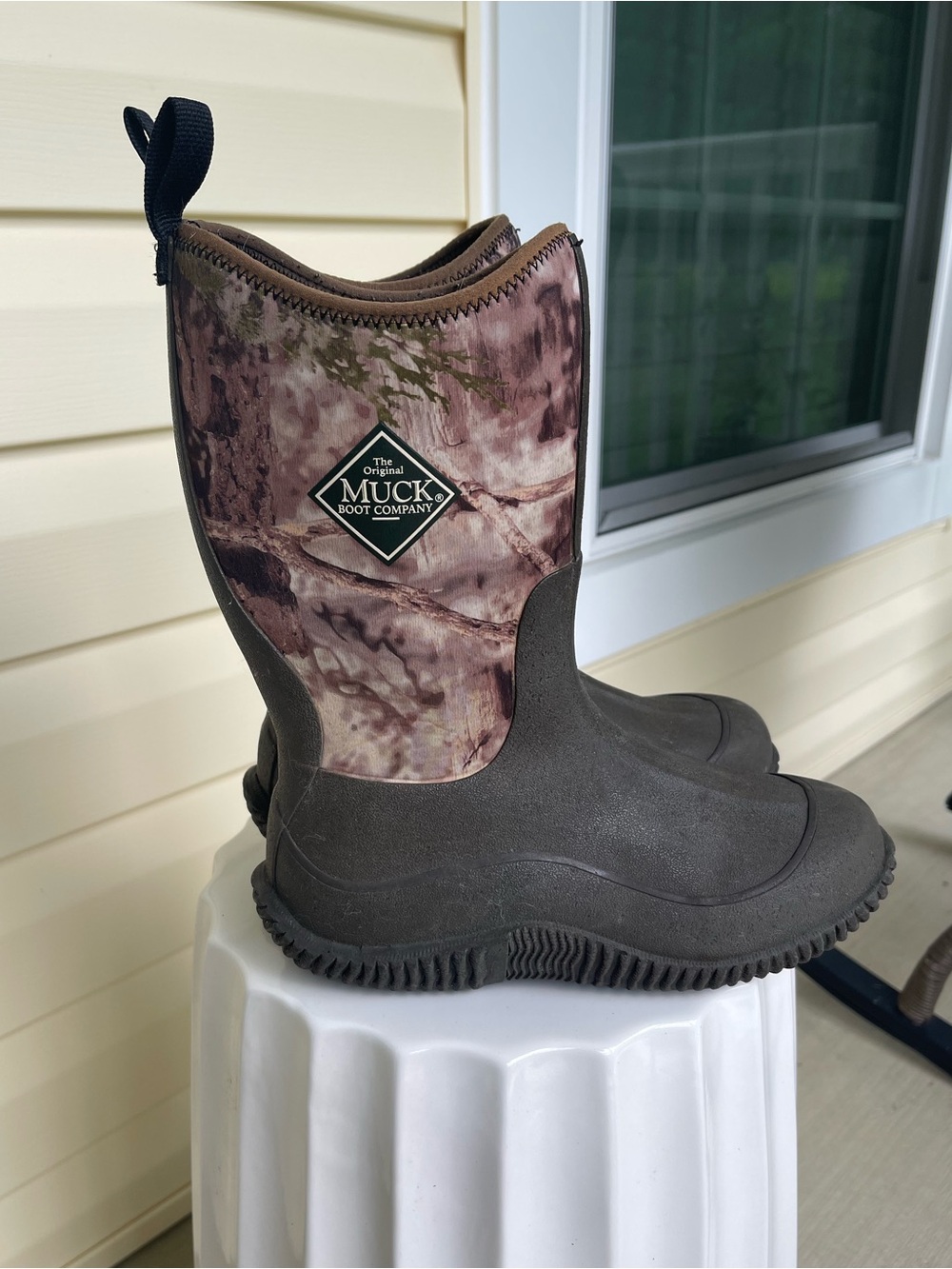 Kids Camo Muck Boots